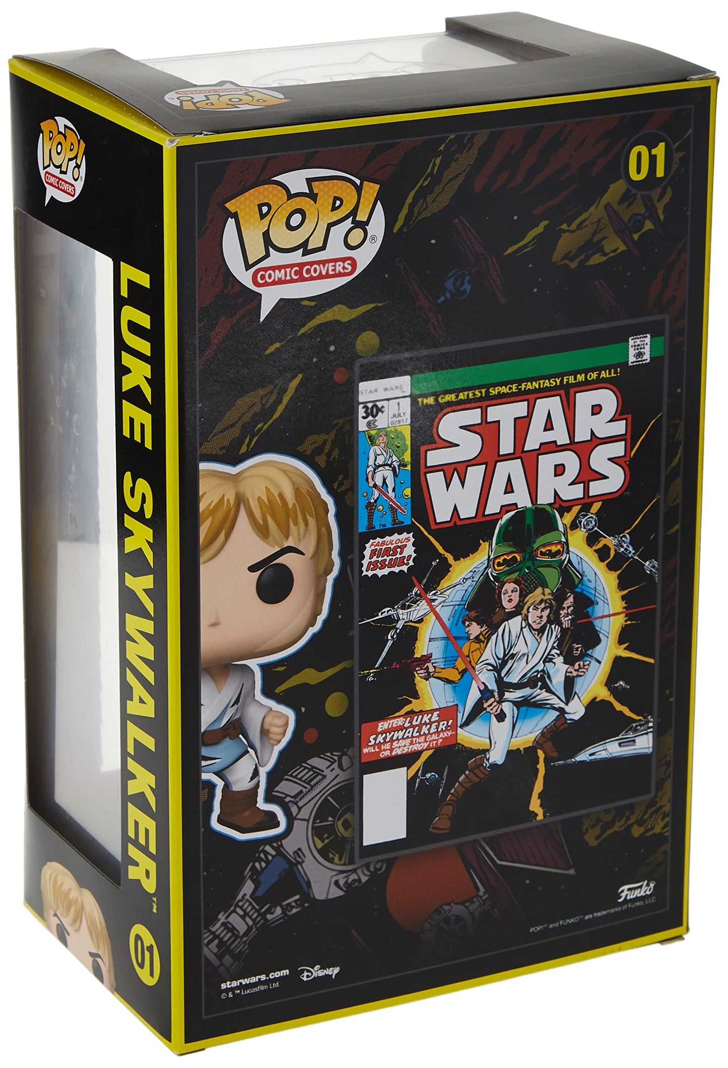 Funko limited availability POP! Comic Book Cover - Star Wars - Luke Skywalker