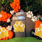Cymylar 3 Pcs 25 * 28 Inch Yellow White Dog Paw Balloon Blueyi Foil Balloons/Blueyi Birthday Party Supplies Balloons/Baby Shower