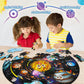 Synarry Solar System Floor Puzzles For Kids Ages 4-8, Large 70 Piece Jigsaw Puzzles For Kids Ages 4-6, Space Planet Astronaut Toys Gifts Puzzles For 3-5 5-7 8-10 Years Old Toddlers Boys Girls Children