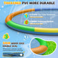Splash Pad Sprinkler For Kids, 127'' Extra Large Non-Slip Baby Play Mat - 5 Colors, Dog Pool Toys, Toddler Outdoor Toys For Ages