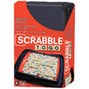 Winning Moves Scrabble to Go - Travel Word Game for 2-4 Players, Ages 8+, Plastic, Black/Red, Model 1202