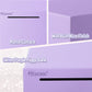 Hicocool Piggy Bank For Adults Must Break To Open, Stainless Steel Money Saving Box (Purple, Palm Size)
