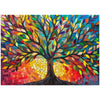Stained Glass Tree Of Life Puzzles For Adults 1000 Pieces, Impossible Challenging Hard Jigsaw Puzzles, Colorful Mosaic Tree Of L