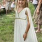 Jegermig Greek Costume Kids Toga Roman Goddess Athena Children Halloween Cosplay Grecian Dress Up Outfit Set