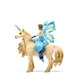 Schleich Bayala Mermaid Eyela Doll With Golden Unicorn 4Pc. Figurine Playset - Featuring Bold And Glitter Details, Highly Durable And Fun Imaginative Toy For Boys And Girls, Gift For Kids Ages 5+