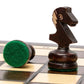 Husaria European International Wooden Chess Game Set Regal - 13.8 Inches Medium Size Chess Set With Handcrafted Chessmen And Fel