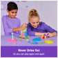 Kinetic Sand Squish N’ Create Playset, 13.5oz Blue, Yellow & Pink, 5 Tools, Sensory Toys for Kids Ages 3+, Model 6065527