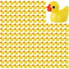ROMROC Mini Resin Duck Bulk 200 Pack Tiny Ducks to Hide for Miniature Dollhouse Accessories Micro Garden Landscape Aquarium Pott