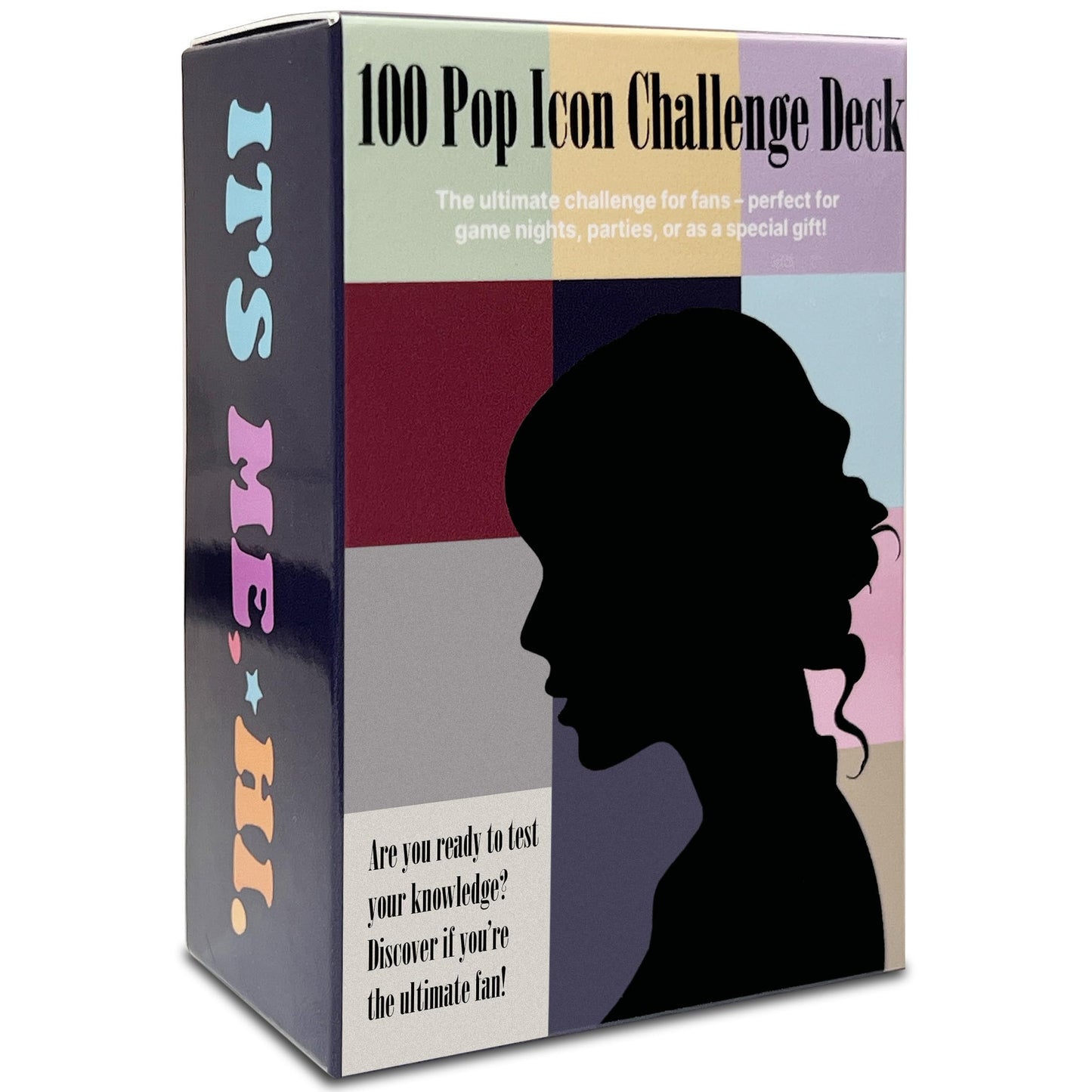 GIFTSFARM Enchanted Pop Star Card Game - 100 Q&A Cards for Music Lovers, Perfect for Game Nights & Birthday Favors, Taylor Game Card