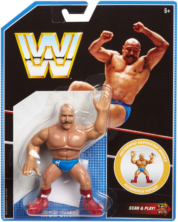 Wwe Iron Sheik Retro App Action Figure