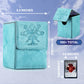 PROMAXIBINDER MTG Card Deck Box  Commander Deck Box Fits 100+ Single Sleeved Cards  Storage for TCG/MTG Crads  PU Leather Strong Magenet (Sky Blue  Tree)