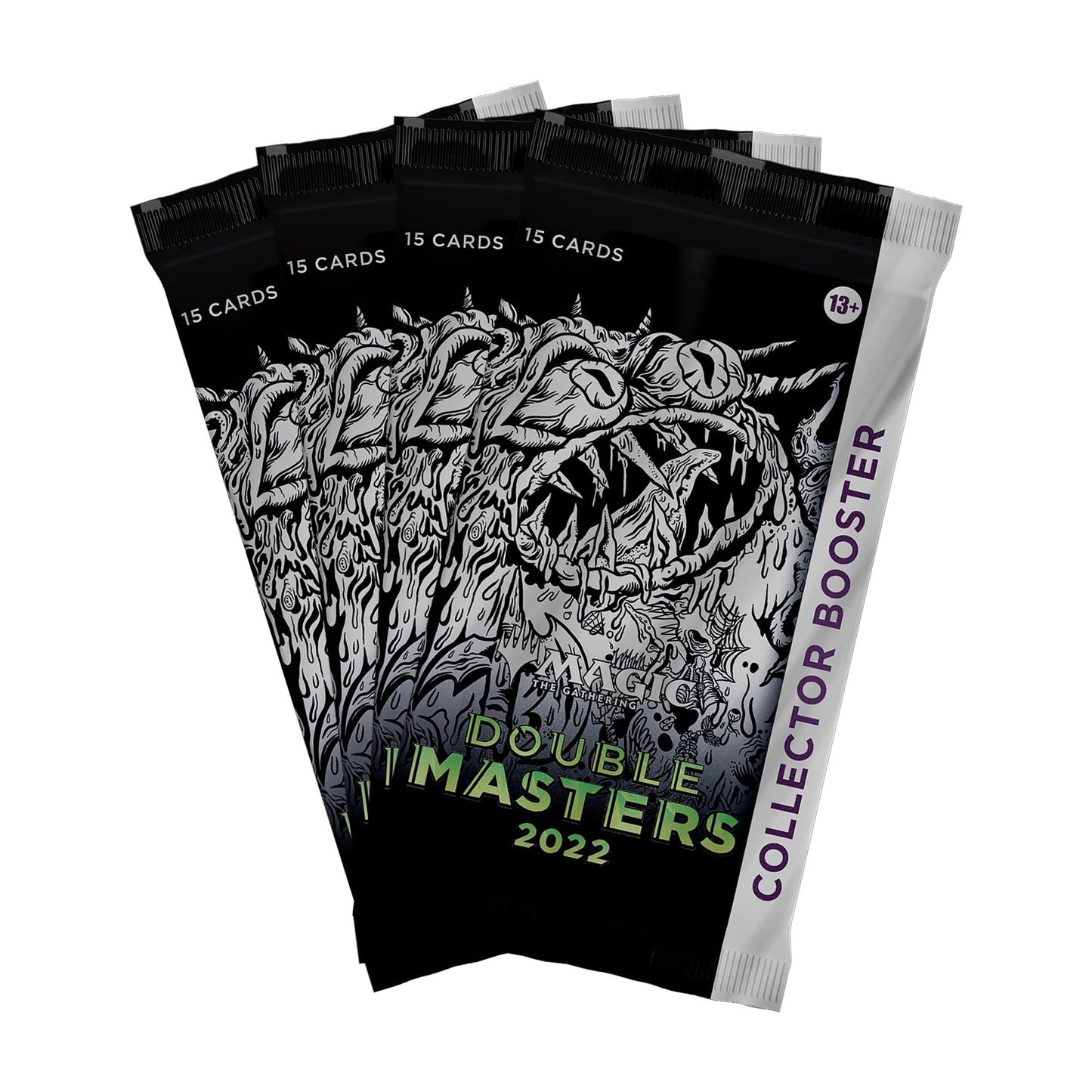 Magic: The Gathering Double Masters 2022 Collector Booster Box | 4 Count (Pack Of 1) (Total 60 Magic Cards)