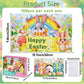 4 Packs 100Pcs Easter Puzzles for Kids Age 4-6 Easter Gifts Happy Easter Bunny Egg Rabbit Jigsaw Puzzle Easter Party Supplies Sp