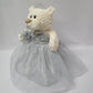 KINNEX COLLECTIONS SINCE 1997 20 Quince Anos Quinceanera Last Doll Teddy Bear with Dress (Centerpiece) ~ ARC16831-18 (Silver)