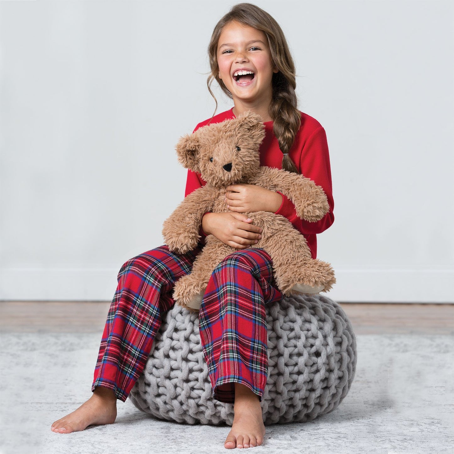 Vermont Teddy Bear 18" Super Soft Plush Almond Brown Teddy Bear - Cozy Stuffed Animal, Crafted in the USA, Model VTB-22800-CN