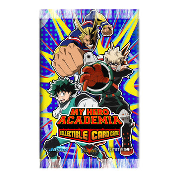 Jasco Games My Hero Academia Collectible Card Game Series 1 Unlimited | 10-Card Single-Pack Booster Pack | Trading Cards for Adu