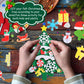 Tatuo Christmas Felt Craft Kits for Kids - DIY Snowman & Christmas Tree Set - Wall-Mounted Crafts - Fun Home Activities
