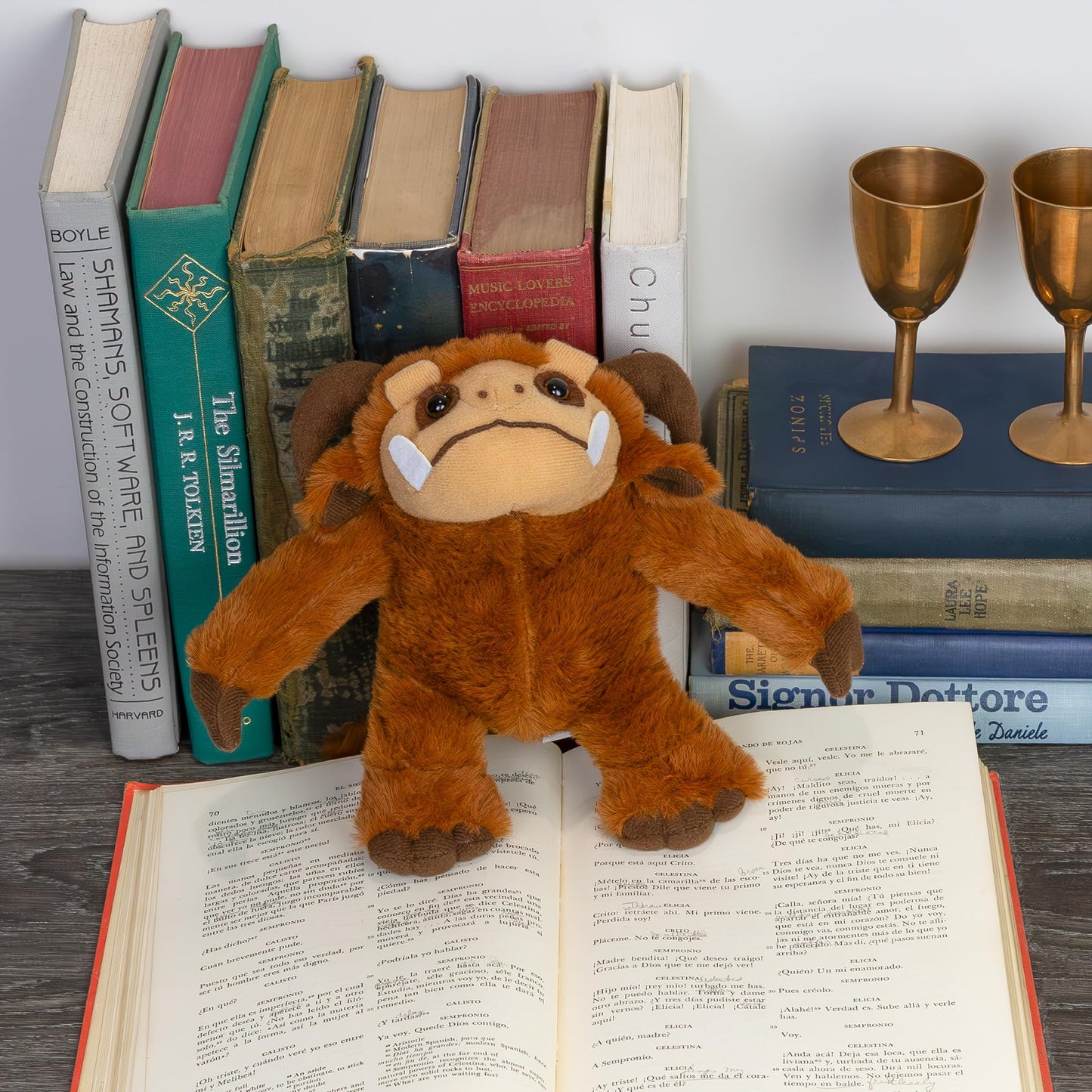 Toy Vault Labyrinth Ludo Plush, Stuffed Figure from Jim Hensons Labyrinth Movie