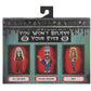 NECA House Of 1000 Corpses Little Big Head 3Pk - Multicolor Plastic Figures, Model 39943