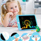 Kokodi Lcd Writing Tablet For Kids, 10 Inch Colorful Drawing Tablet, Educational Learning Kids Toys For Age 3-12 Years Old, Toddler Doodle Board, Blue