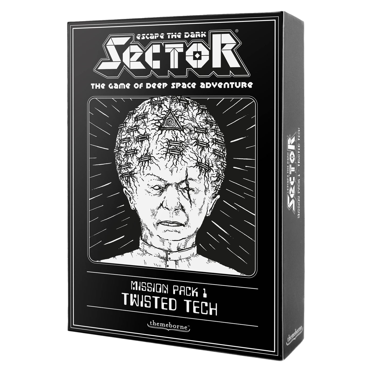 Escape The Dark Sector Board Game Twisted Tech Mission Pack 1 - Unleash Sinister Technology! Cooperative Sci-Fi Adventure Game F