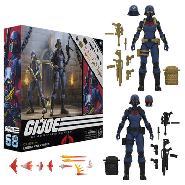 GI JOE CLASSIFIED SERIES COBRA VALKYRIES - 6 - CONTROLS IN ACTION - HASBRO PULSE limited availability