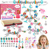 HYASIA Unicorn Gifts for Girls Jewelry Making Kit - Kids Toys Arts Crafts for Kids Age 6 7 8 9 10+ Year Old, Charm Bracelet Maki