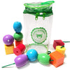 Jumbo Lacing Beads For Kids - Montessori Toddler Games And Educational Toys - Rainbow Matching Game And Stringing Bead Set With Toy Storage And Learning Activities Ebook