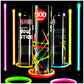 Play22 300 Pc 8    Ultra Bright Glow Sticks Bulk Party Pack - Halloween Glow in The Dark Party Favors - Glowsticks Party Supplie