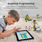 Coding Robot Master: 200+ Fun Educational Bots in 1 App-Controlled Kit with 47 Video Lessons