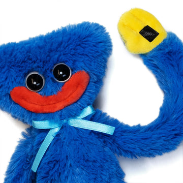 Poppy Playtime Huggy Wuggy Plush Doll - Collectible Toy For All Ages (14'' Smiling Huggy Wuggy)