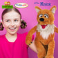 Living Puppets 17-Inch Fox Hand Puppet - Fine European Design, Ultra-Soft And Cuddly, Promotes Child Development, Safety Certifi