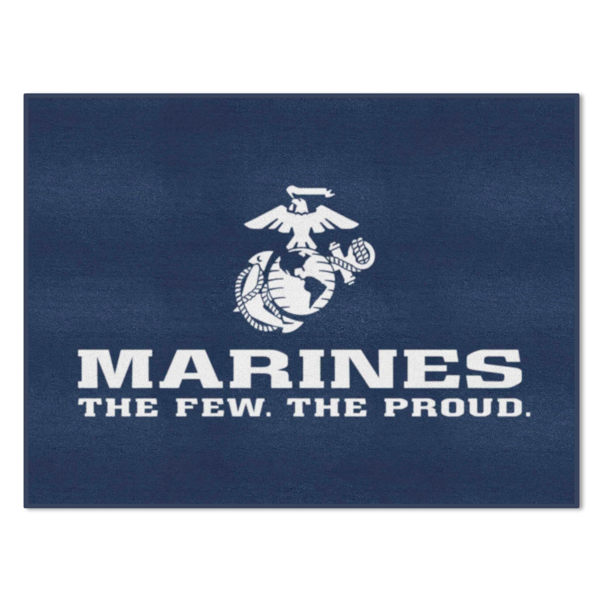 FANMATS 6683 U.S. Marines 44in. Round Rug - Home Decor