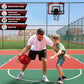 Amy&Benton Mini Basketball Hoop Indoor Kids Electronic Scoreboard Room Small Basketball Goal Door Basketball Hoop Hanging Door D
