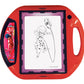 Lexibook, Miraculous Ladybug Cat Noir, Drawing Projector, 4 Stamps, 10 templates, Lighting Screen, 1 Pen Included, Artistic and