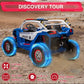 Two Seater 24V Kids Ride On Utv Car, Hetoy 4Wd 300W Motors Powerful Electric Vehicle W/Remote Control, 4 Shock Absorbers, Leathe