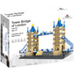 Apostrophe Games Tower Bridge Building Block Set - 1,054 Pieces, Multicolor Plastic Architecture Kit for Adults and Kids