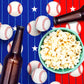 3 Pieces Baseball Tablecloth Baseball Party Decorations Disposable Baseball Table Covers Plastic Baseball Birthday Party Supplie