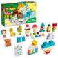 Lego Duplo Classic Creative Building Time 10978 Bricks Box, Learning Toy For Toddlers & Kids 18 Months Old, With Unicorn, Heart And Giraffe Toys