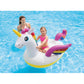 Intex Durable Premium Raft Grade Vinyl Unicorn Inflatable Ride On Pool Float With 2 Heavy Duty Handles And Repair Patch, Multicolor