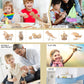 Puzzled 3D Puzzle Sailboat Wood Craft Construction Model Kit, Fun Unique & Educational Diy Wooden Toy Assemble Model Unfinished Crafting Hobby Boat Puzzle To Build & Paint For Decoration 39Pcs Pack