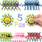 5 Pcs Transformable Fidget Spinner Toys For Kids & Adults,Stress Relief Sensory Toys For Boys & Girls, Fingertip Gyros For Adhd 