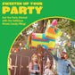 Cinco De Mayo Small Donkey Pinata For Kids Birthday Party, (12.5 X 15.5 X 4.5 In.) For Fun Fiesta Taco Party Supplies, Luau Event Photo Props, Mexican Theme Decoration, Carnivals Festivals, Taco Tuesday Event