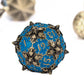 Udixi Dragon Metal Dice Set D&D, 7-Die Polyhedral Dice Set With Unique Shape For Dnd Dungeons And Dragons Role Playing Games(Bro
