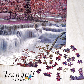 Ingooood Tranquil Series- Mountains Waterfall - Jigsaw Puzzles 1000 Pieces For Adult