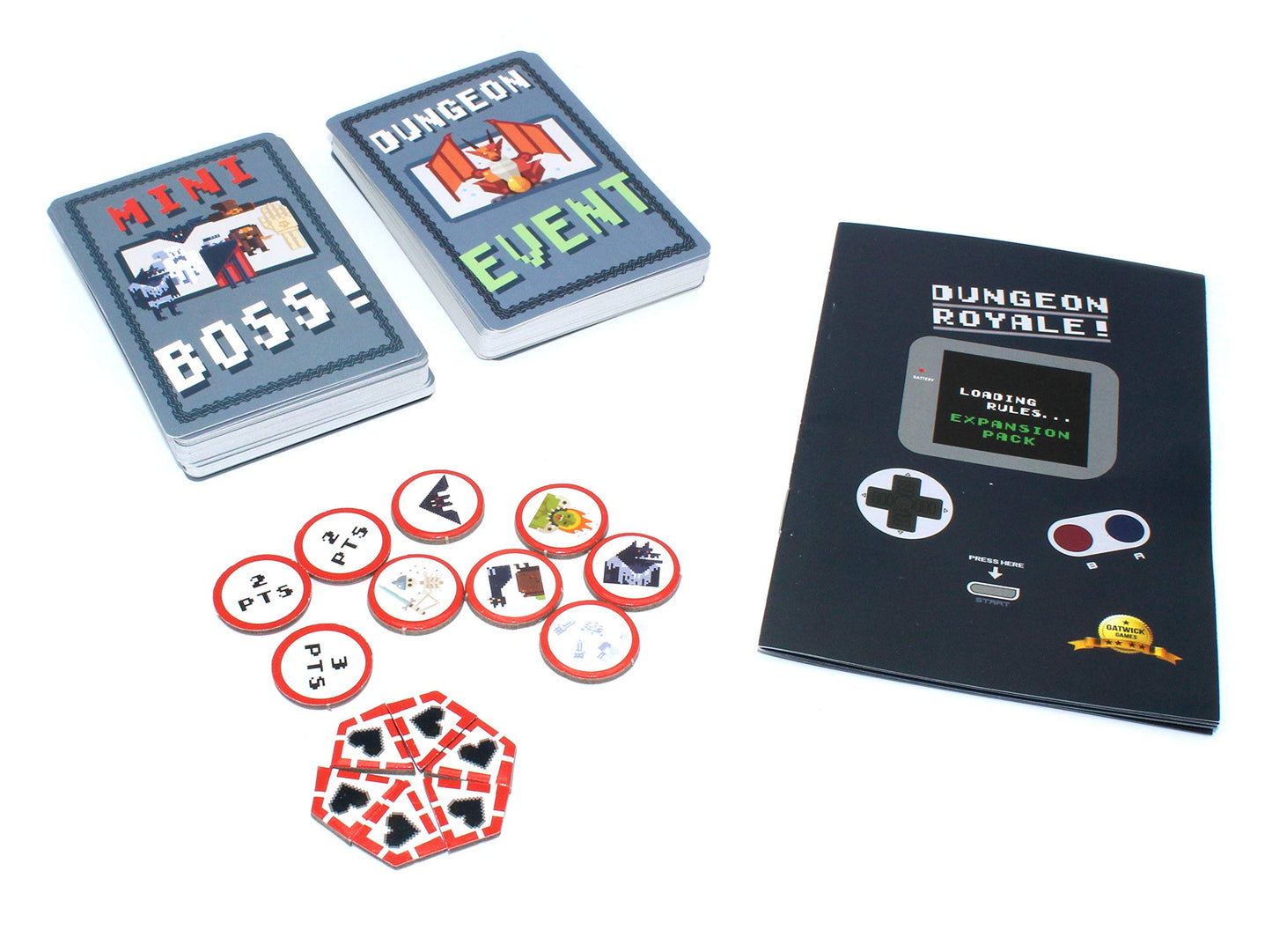 Dungeon Royale Solo/Co-op Expansion - Expansion for Best Rated Strategy Board Game NOT A Stand-Alone Game