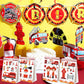 24Pcs Firetruck Goodie Bags Fire Truck Birthday Party Supplies Firefighter Party Supplies Firetruck Birthday Decorations Fire Tr
