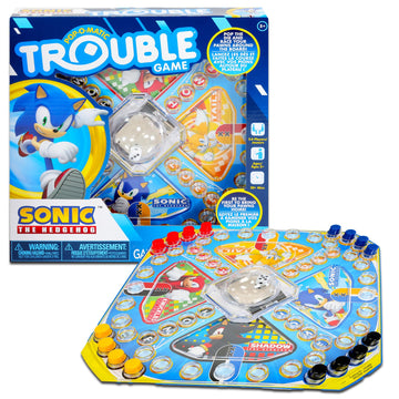Sonic The Hedgehog Pop Up Board Game - Bundle With Sonic Board Game For Kids With Pop Up Dice Plus Stickers, More | Sonic The He