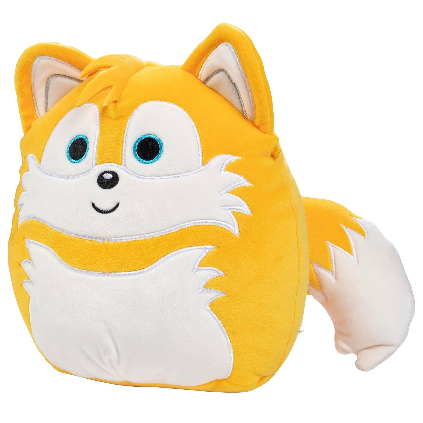 Squishmallows 8-Inch Tails Sonic Plush Toy - Soft & Squishy Polyester Collectible for Kids - Official Jazwares SEGA Stuffed Animal