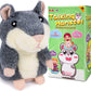 Ayeboovi Toddler Toy Talking Hamster Repeats What You Say Baby Toys Gifts For Kids Fun Toys Retro Toys Plush Hamster Talking Toy For 3 4 5 Years Old Boys Girls